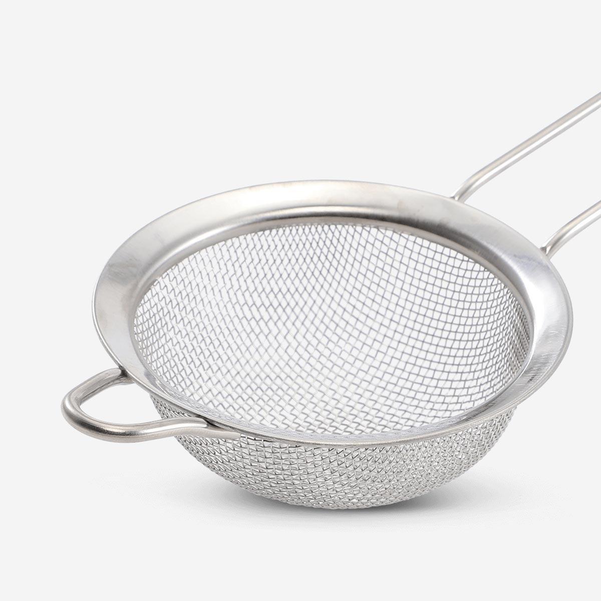 Steel strainer. 8 cm